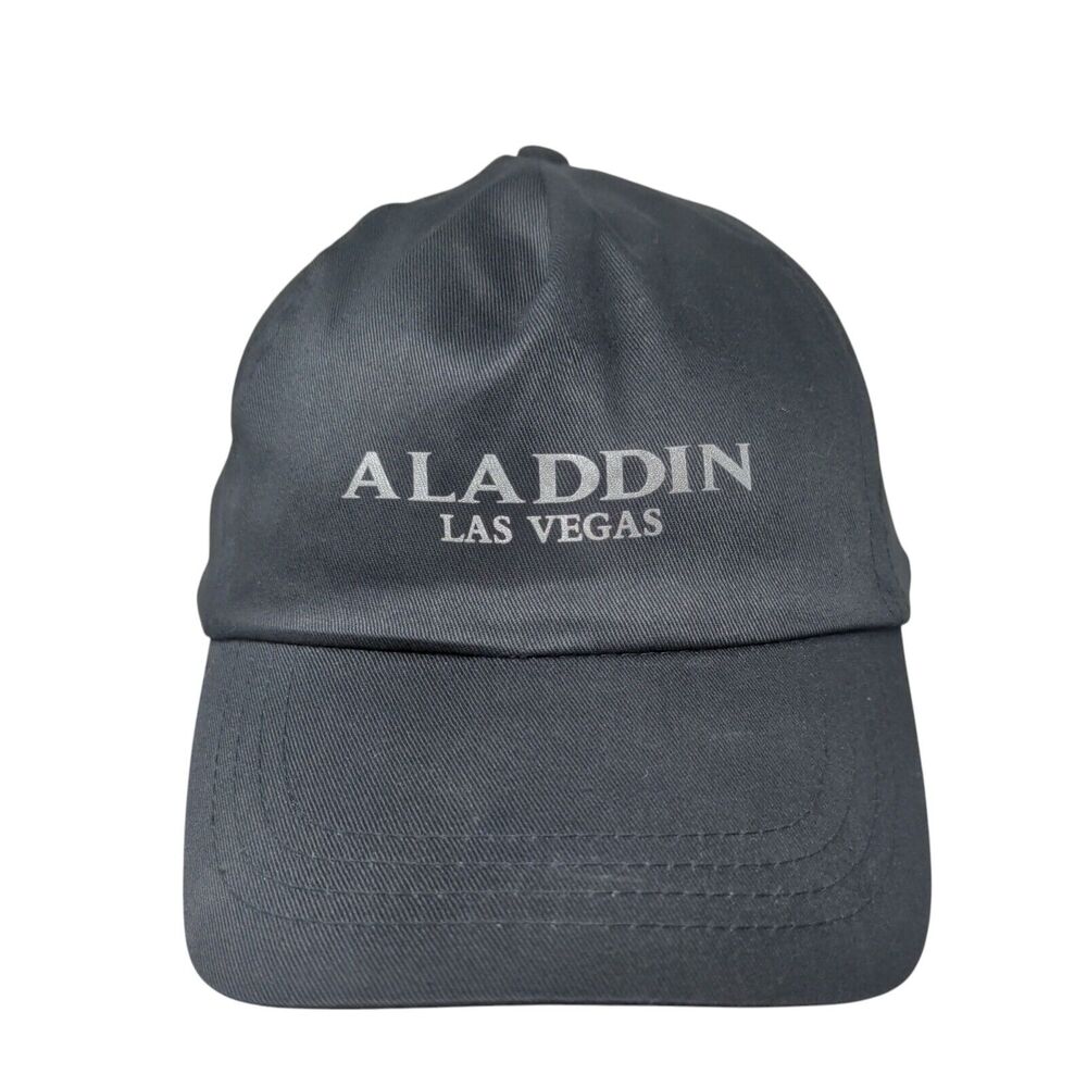Aladdin Las Vegas Snapback Hat Black One Size Adjustable Vent Holes